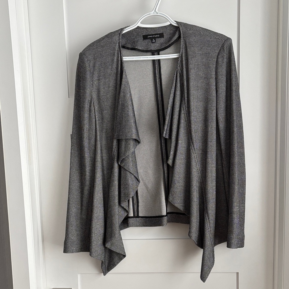 Jones Studio Black and Gray Jacket